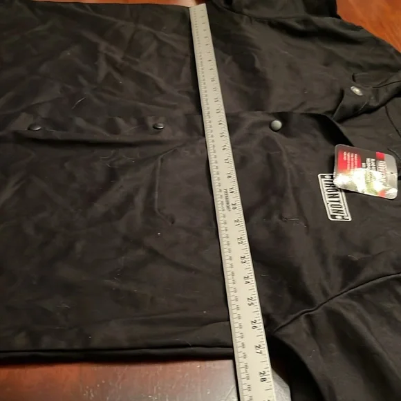 Ironton Welding Shirt Black Men's Flame Resistant  Shirt 2XL - Picture 6 of 8
